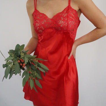 Vintage Satin Slip Dress - Victoria's Secret | Lady L Vintage Co -  Minneapolis, MN | ATTIC