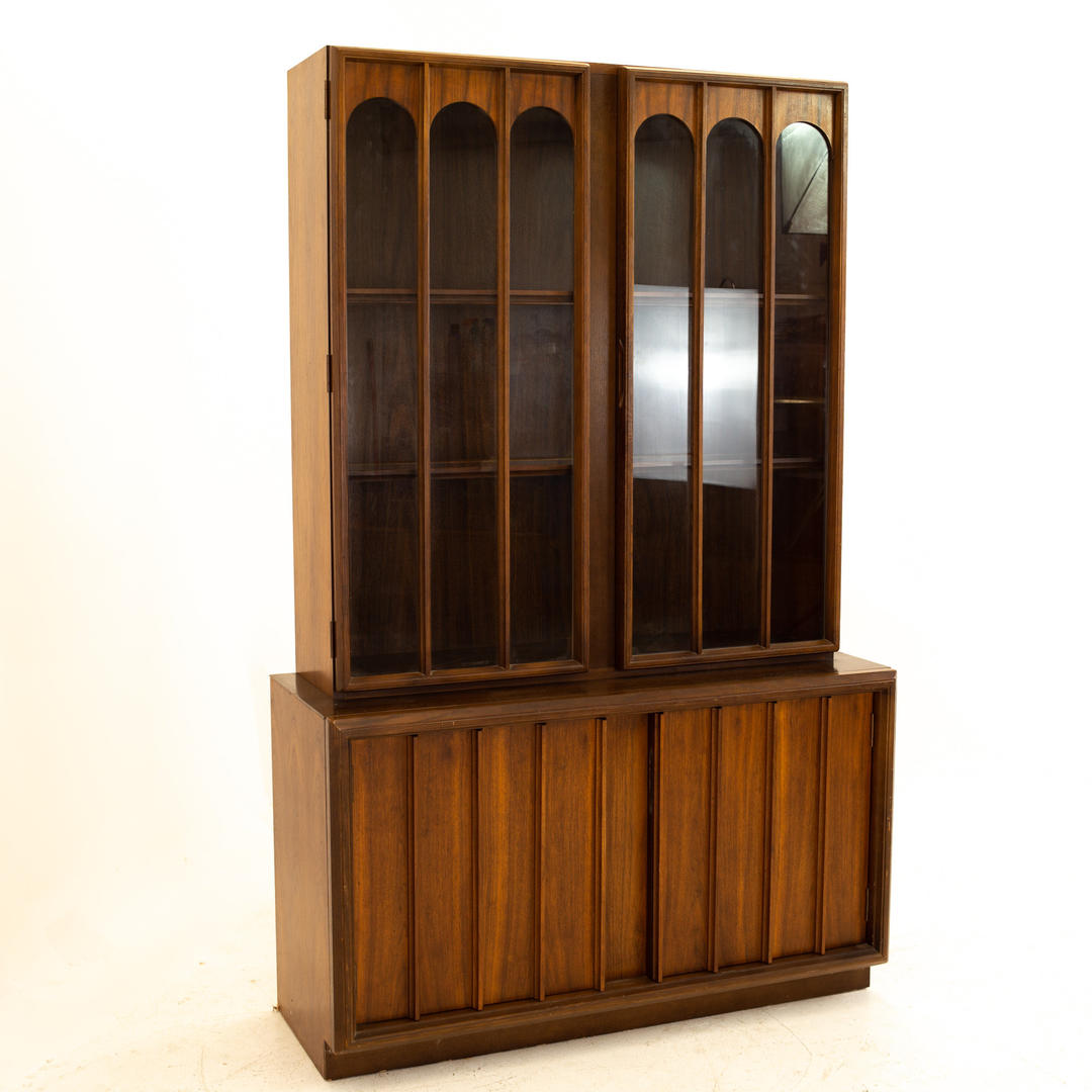 Keller Mid Century Brutalist Walnut China mcm Modern Hill