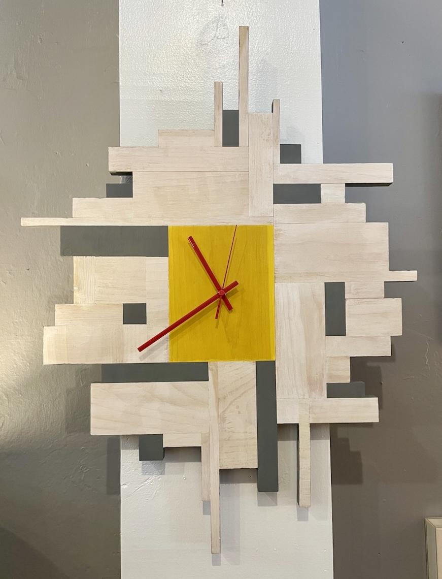 Custom Made Wall Clock , Vintage Inspired Circa Pittsfield, MA