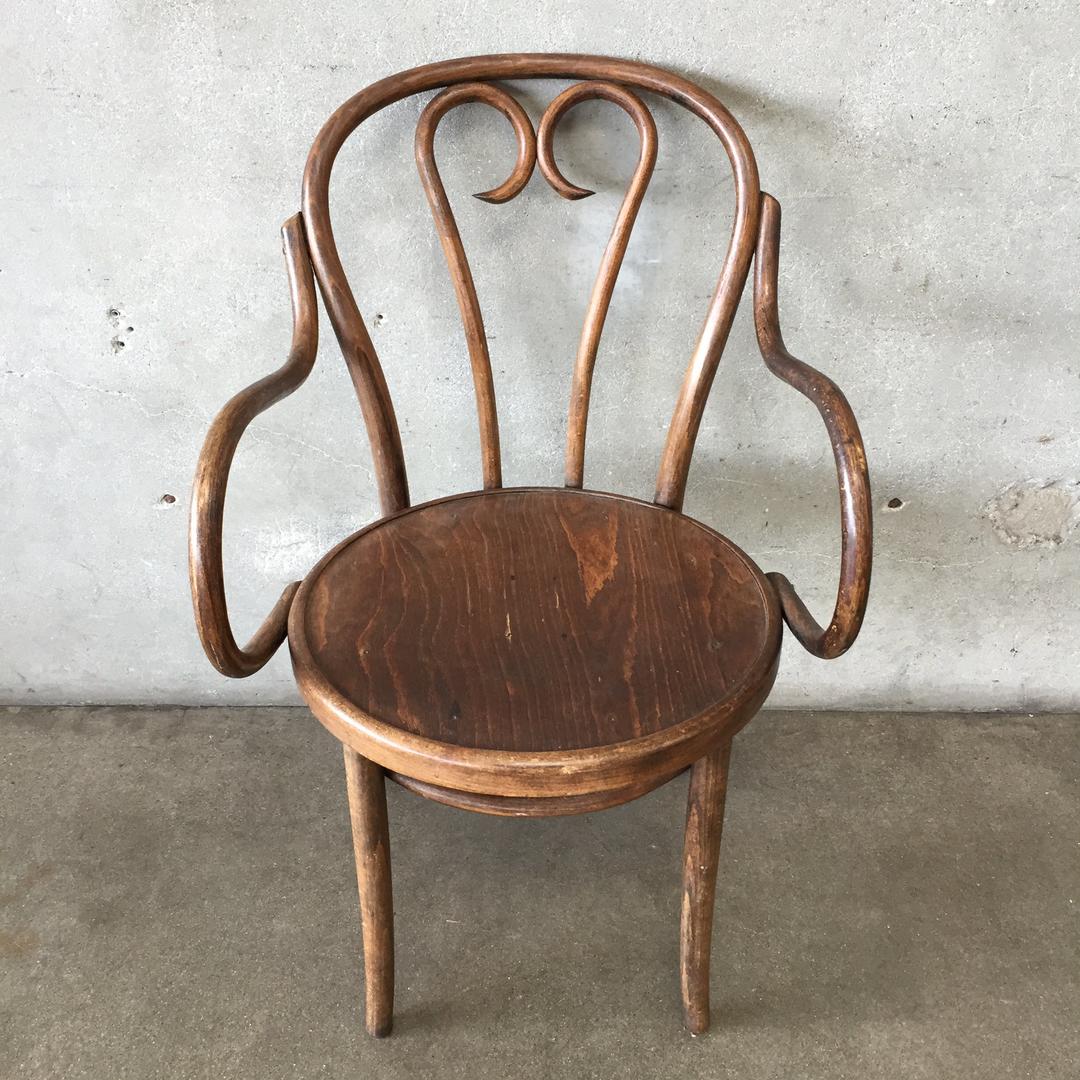 Vintage Bentwood Chair with Arms Urban Americana Long Beach, CA