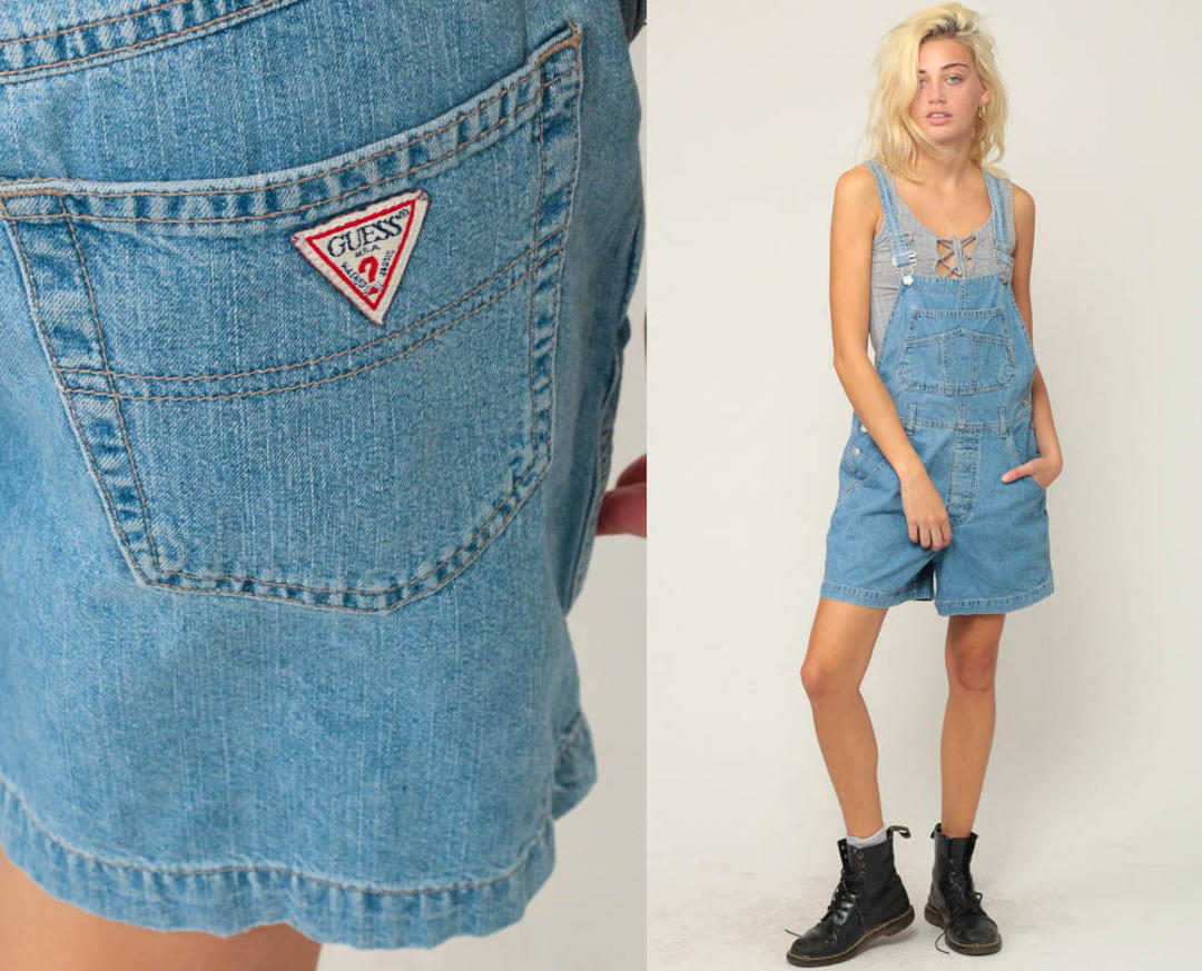 Guess shop short overalls