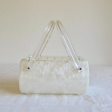 Rare Vintage 1950s 2024 Llewellyn Lucite Handbag