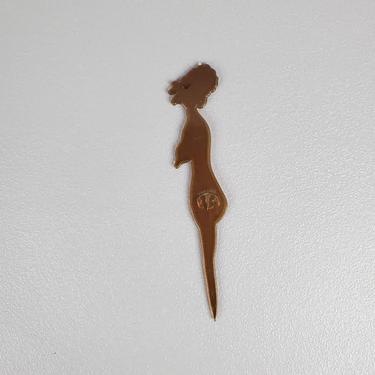 Vintage Zulu Lulu 35 Swizzle Stick 