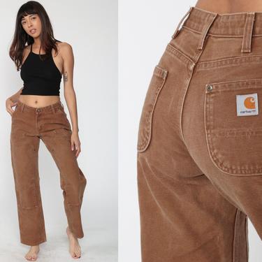 Carhartt Pants Women's 25 Workwear Wide Leg Boyfriend Low Rise