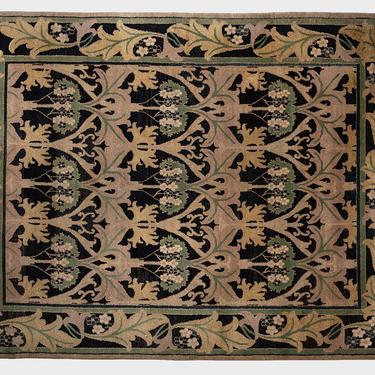 Art Nouveau Carpet in the style of William Morris 9&#039; x 12&#039;