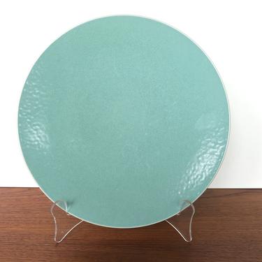 Sasaki Colorstone Salad Plate In Vert De Gris, Massimo Vignelli Sea Foam Green Replacement Plate 
