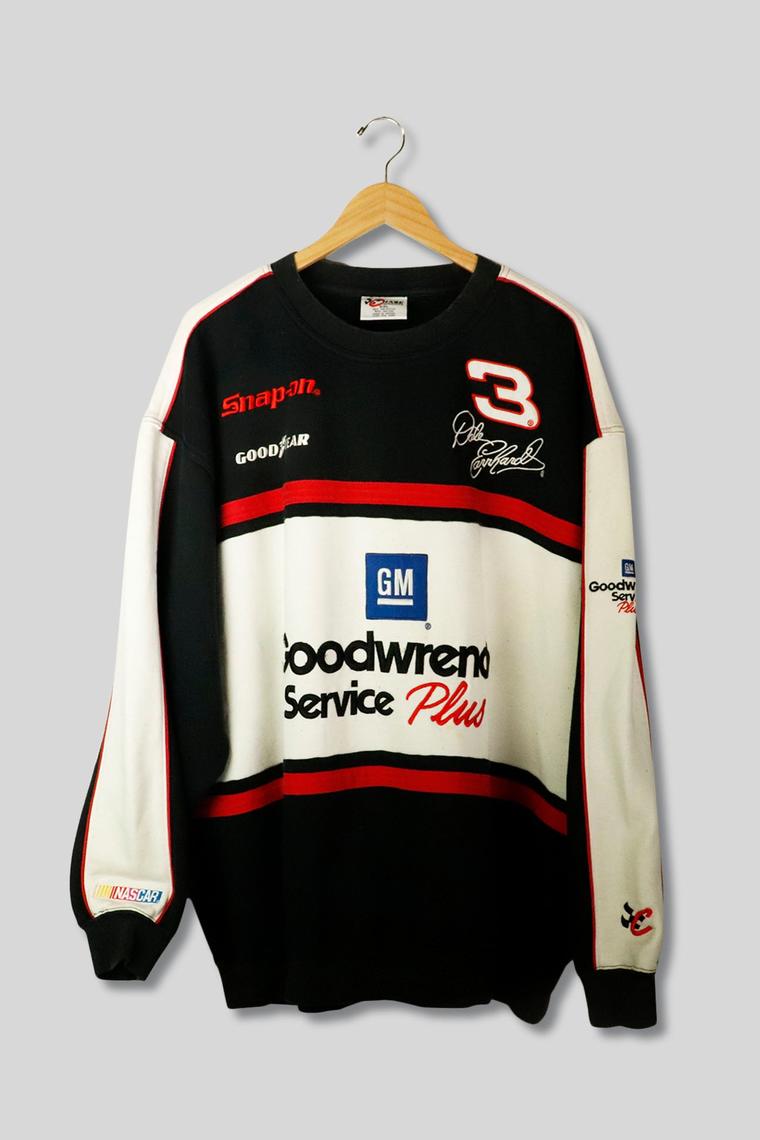 Vintage GM Goodwrench Dale Earnhardt NASCAR Crew Neck Sweatshirt sz 2 ...