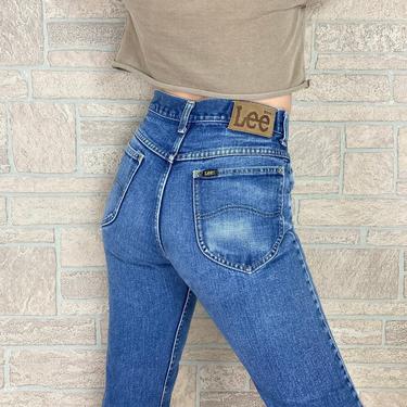 Lee Riders Faded Straight Leg Jeans / Size 26 Petite 