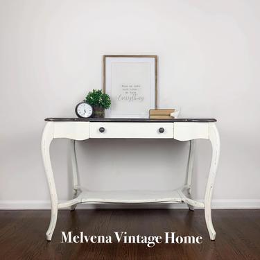 Vintage oak desk 