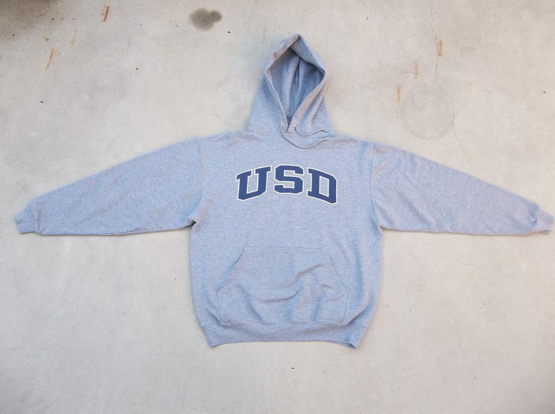 Vintage Sweatshirt USD University of San Diego 1990s Hoodies