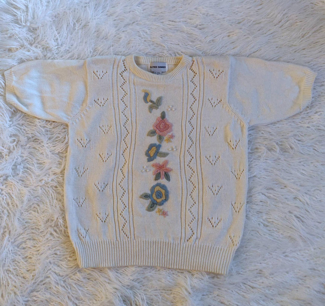 Alfred dunner shop sweater vintage