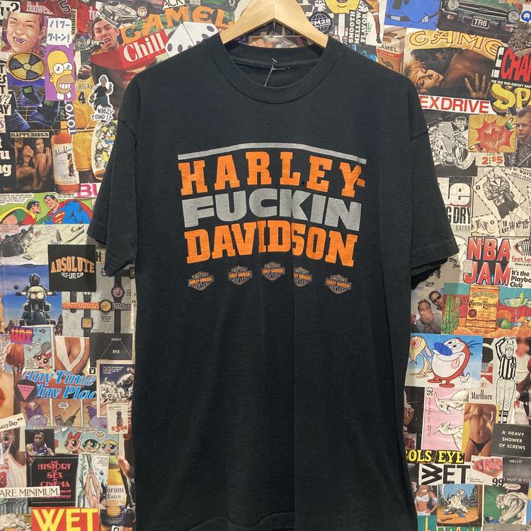 XL) Harley Fucking Davidson Shirt - 082120 | Chance Vintage
