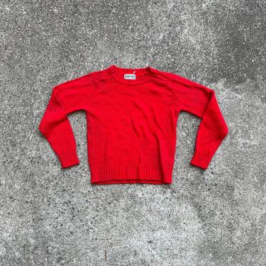 Vintage 1980s Youth Ricki Cotton Sweater 