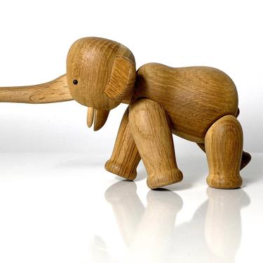 Vintage Original Kay Bojesen Articulated Elephant Figurine 1950s 