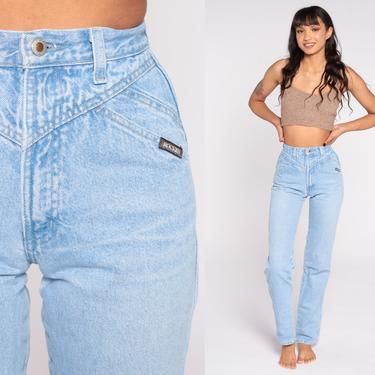 Vintage 80’s/90’s Darker Blue High Rise High Waisted Jeans by Rockies |  Shop THRILLING