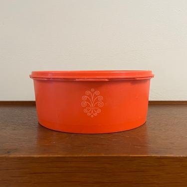 Vintage Tupperware Orange Canister – Post Furnishings