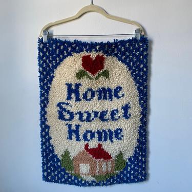 Tufted Home Sweet Home Rug & Wall Hanging 