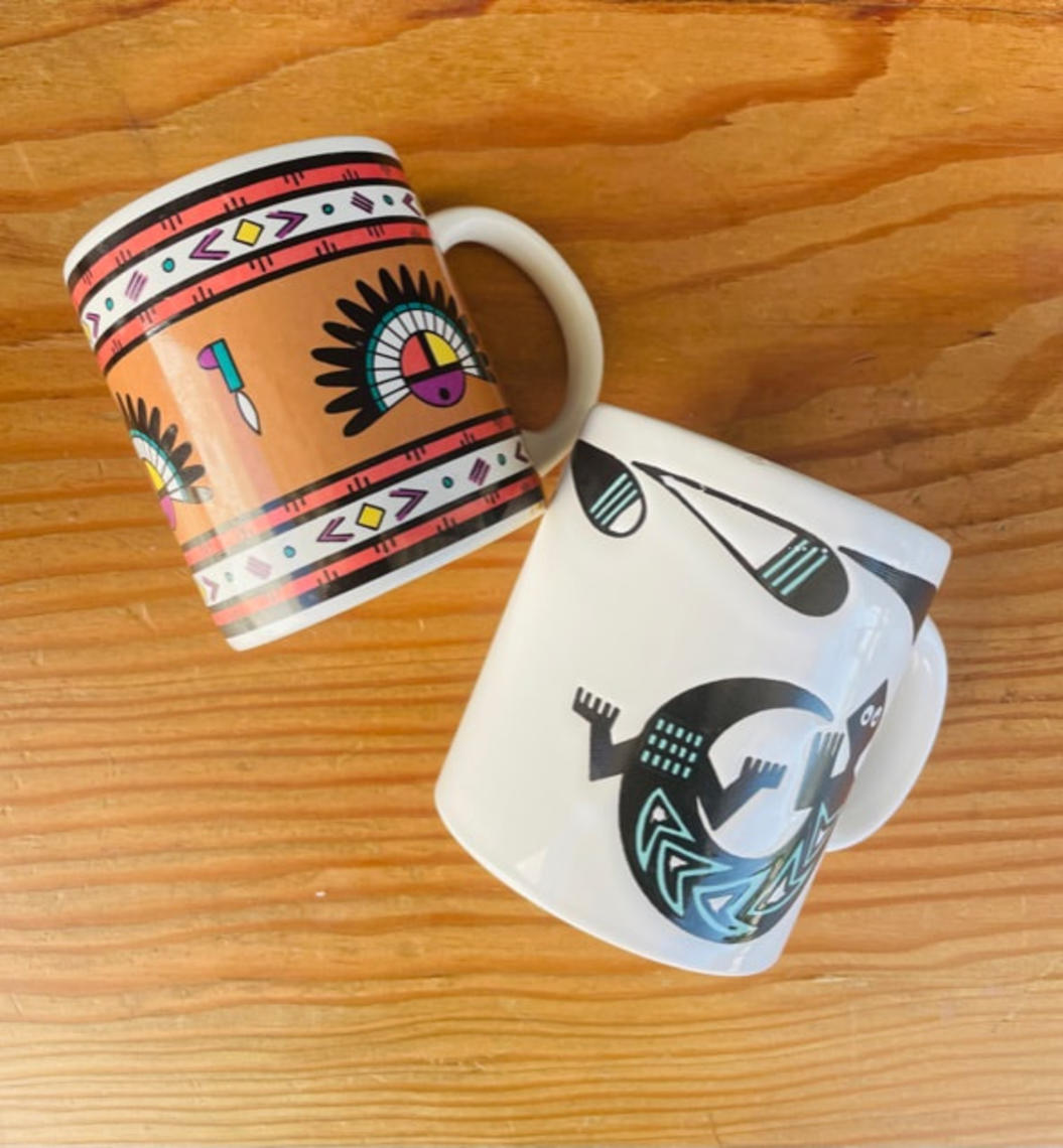 Southwest Coffee Mugs Revival Vintage North Loop Austin, TX