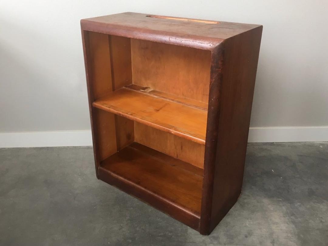 vintage mid century Encyclopedia bookcase. ReRunRoom Seattle, WA