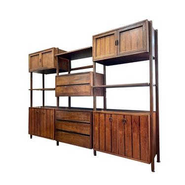 Rare Mid Century Wall Unit by Stanley 