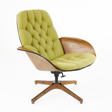 George Mulhauser for Plycraft Mid Century Tufted Mrs Chair - mcm 