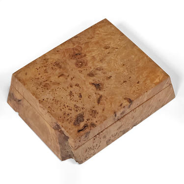 Michael Elkan Burled Wood Box