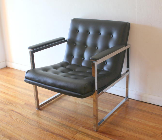 Mid Century Modern Mile Baughman Style Arm Chair