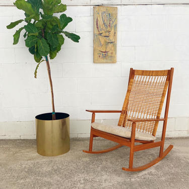 Hans Olsen Teak Rocking. Chair 