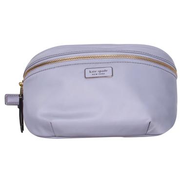 Kate Spade - Lavender Nylon &amp; Leather Zippered Fanny Pack