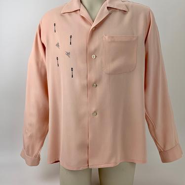 トップス 50s marlboro Open color rayon shirt 50s marlboro Open color rayon shirt Vintage Marlboro Shirt