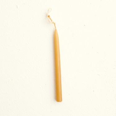 Small Natural Beeswax Taper Candles