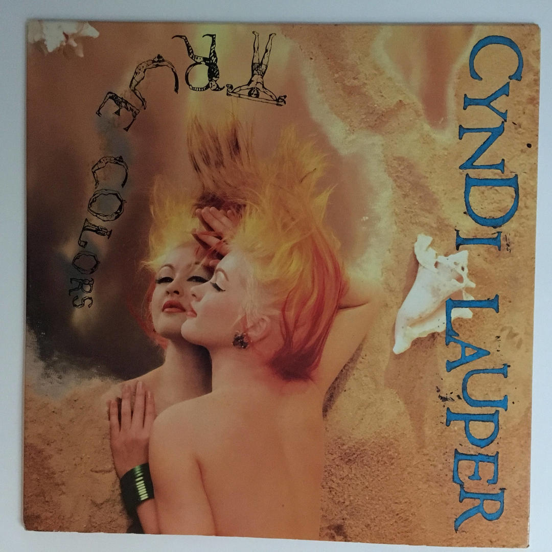 Cyndi Lauper True Colors Vinlyl LP Record Album, Mint Condition Mad Cool NYC New York, NY