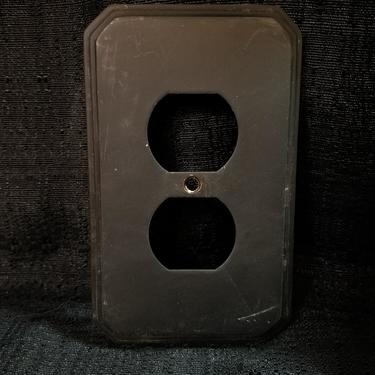 Heavy Brass Outlet Cover 3.25 x 5.125