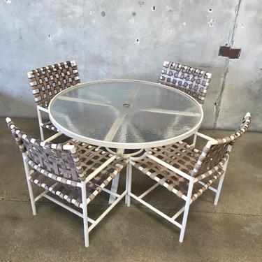 Patio Set Table And Four Chairs By Tropitone