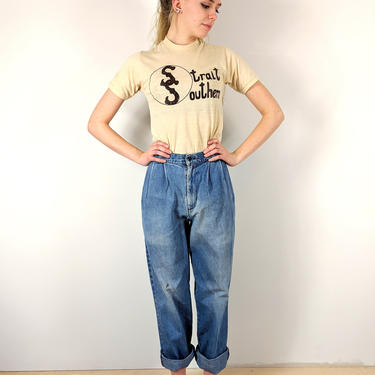 Dockers Jeans | 1940 originals 29&amp;quot; | vtg 1970s/1980s | vintage 70s/80s denim | pleat | small/s 