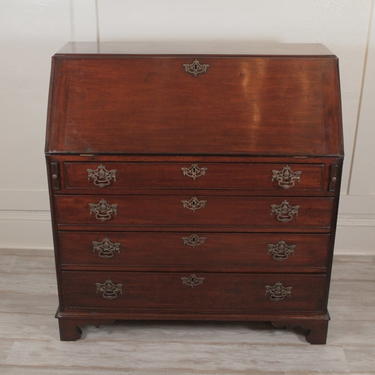 Chippendale Mahogany Slant Front Desk Circa 1770-1800