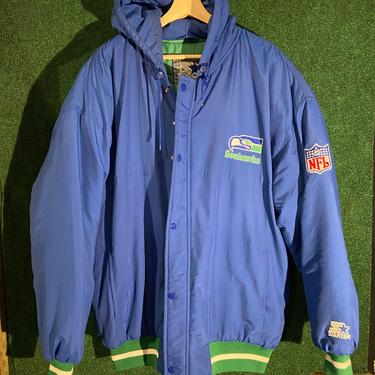 Vintage Seahawks Parka Jacket