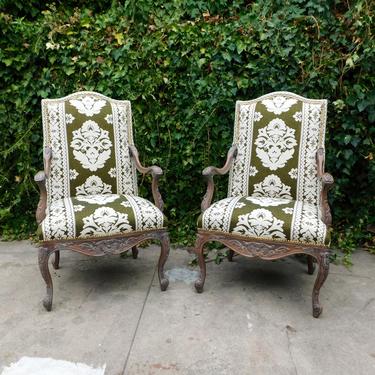 Liberace Damask Chairs (Sold Individually)