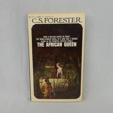 The African Queen (1935) by C.S. Forester - Bantam 1964 Paperback - Vintage Adventure Romance Book 