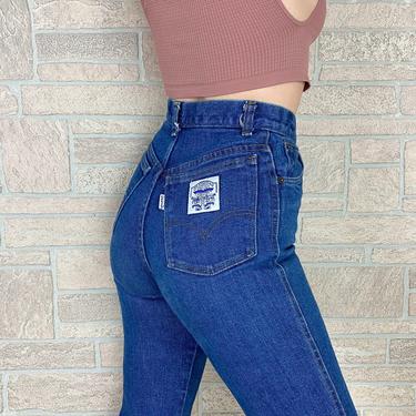 Levi's White Tab High Waisted Slim Straight Jeans / Size 24 25 