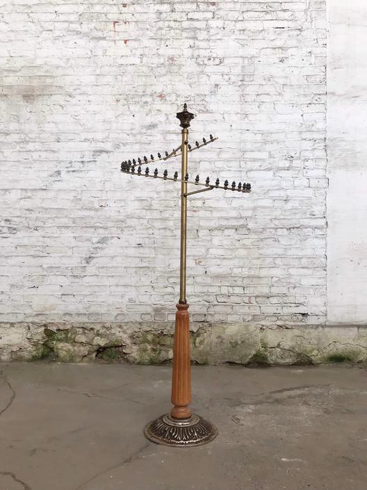 Antique cast iron clothes rack sale