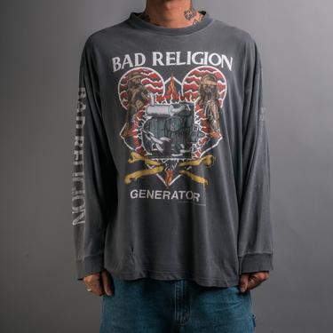 Vintage 1992 Bad Religion Generator European Tour Longsleeve 