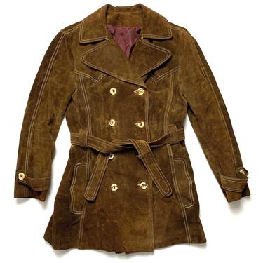Vintage 1960s/1970s PIONEER WEAR Roughout Suede Ranch | Sparrows