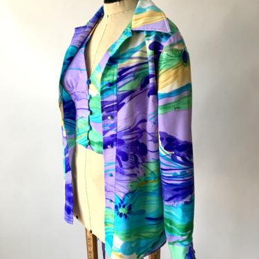 Vintage 70s Tori Richards Honolulu Halter and Blouse 