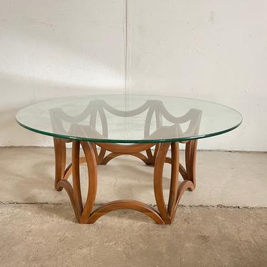 Vintage Modern Sculptural Coffee Table 