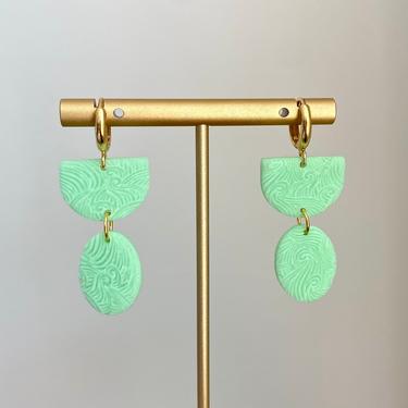 Clay “Jade” Lightweight Dangle Earrings 