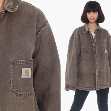 楽天 送料無料にならない Lined Blanket Jacket CARHARTT 90s Faded Jacket Streetwear ジャケット・アウター