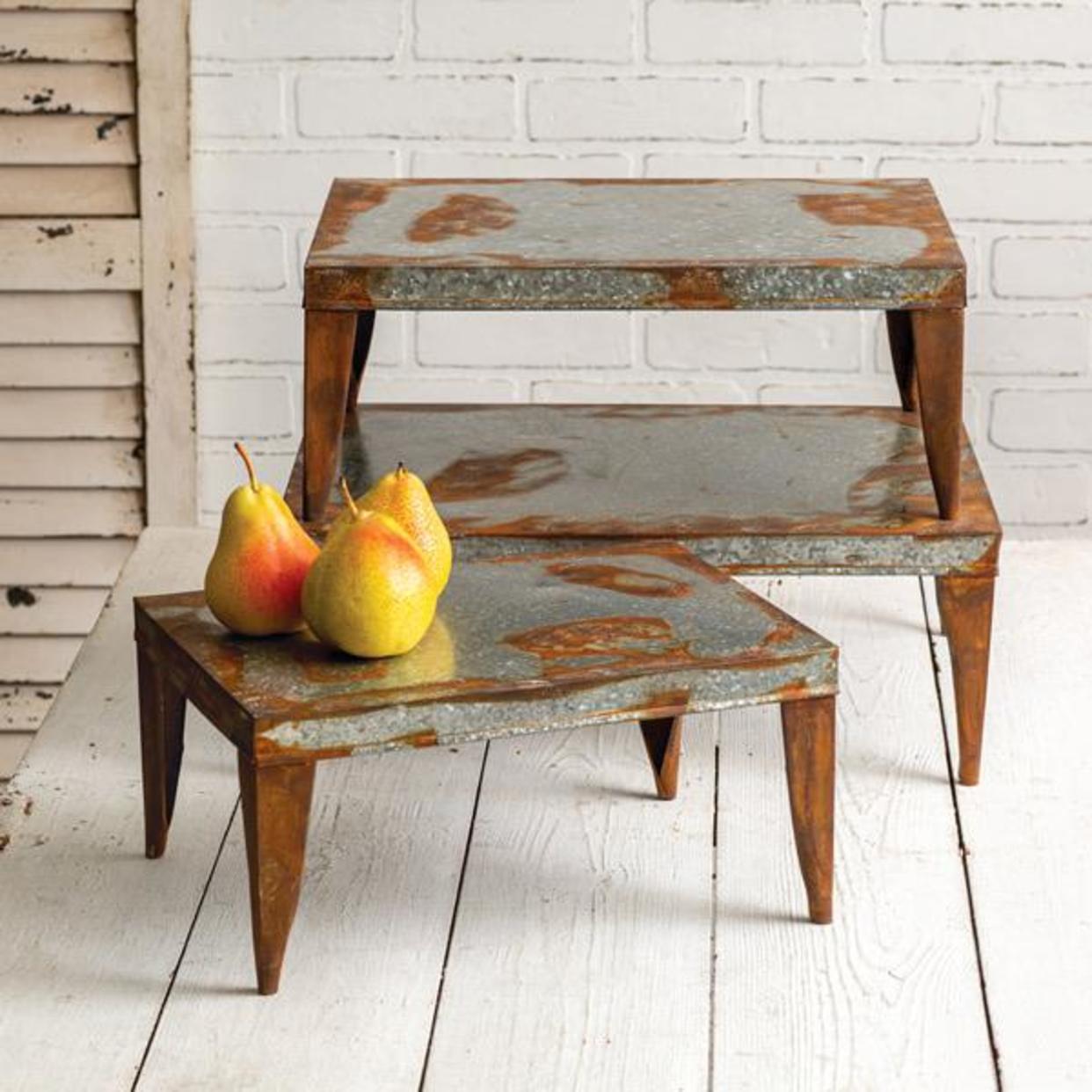 Metal Risers | Chartreuse & Co. - Frederick, MD | ATTIC