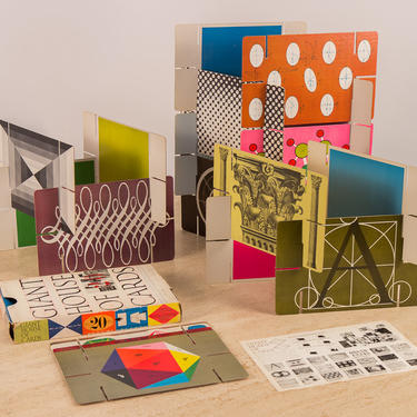 Original Vintage 1950s Eames Giant House of Cards 