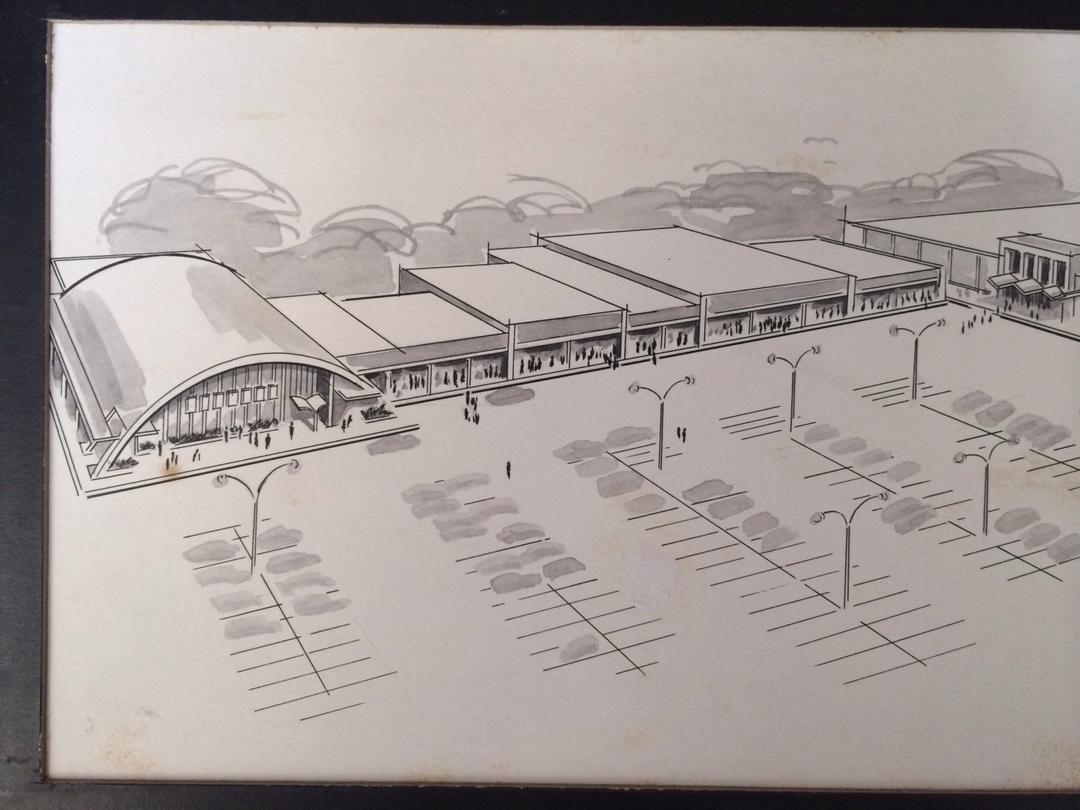 Ridgemont Plaza , Greece , New York , Original Architectural Drawing